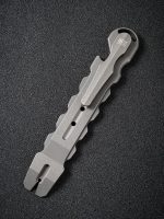 WE Knife Co Gesila , titanium pry bar - EDC - Every Day Carry - A-08B -Grey