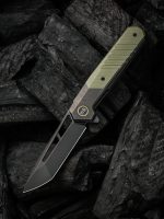 WEKNIFE Arsenal Flipper Knife Titanium Handle With G10 Integral Spacer (3.56" CPM 20CV Blade) WE20073-2