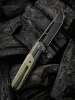WEKNIFE Arsenal Flipper Knife Titanium Handle With G10 Integral Spacer (3.56" CPM 20CV Blade) WE20073-2 - Image 2