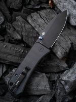 We Knife Company Ben Petersen Banter Folding Knife 2.9" S35VN Black Stonewashed Spear Point Blade, Black G10 Handles - 2004B - Image 15