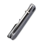 We Knife Company Ben Petersen Banter Folding Knife 2.9" S35VN Satin Spear Point Blade, Gray G10 Handles - 2004E - Image 6
