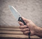 Civivi Kepler Fixed Blade Knife - Black G10 Handle (4.48" Satin 9Cr18MoV) C2109C - Image 9