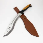Tactical MILITARY Kurki ABS Handle- Highest 5Cr15Mov Steel - 5.8mm Thick - Full Tang - Tuffest & Sharpest Kurki EVER -