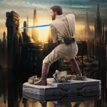 Star Wars Milestones Revenge of the Sith Obi-Wan Kenobi Statue - Image 2