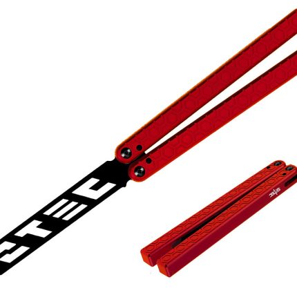 S-TEC 9.75″ Aluminum Butterfly Trainer -Anodized RED- HEX