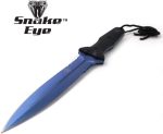 Snake Eye Tactical 12.5" Heavy Duty Fixed Color Blade Hunting Knife w/Nylon Sheath -SE-5082BL