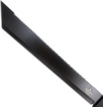 Snake Eye ' Monster' Machete ' W/ Heavy Duty Construction, Ergonomic Non-Slip Handle and Belt Sheath for Gardening, Bush-craft-Hunting and Outdoors - YML12-BK - Image 5
