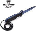 Snake Eye Tactical 12.5" Heavy Duty Fixed Color Blade Hunting Knife w/Nylon Sheath -SE-5082BL - Image 6