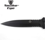 Snake Eye Tactical 12.5" Heavy Duty Fixed 'Dark Knight' Blade Hunting Knife w/Nylon Sheath - SE-5082BK - Image 3