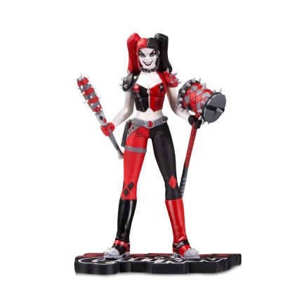 DC Collectibles Harley Quinn: Red White & Black Statue - Harley Quinn by Amanda Conner
