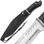 Honshu Boshin Kukri With Genuine Leather Belt Sheath - UC3241 - Image 3