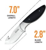 Elk Ridge Evolution Fixed Blade Knife - ERE-FIX014GH-BK - Image 6