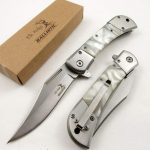 Elk Ridge Mother Of Pearl Assisted Folding Pocket Knife - ER-A009WP - Image 6