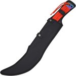 Snake Eye Tactical Rainbow Fantasy Sword w/Nylon Sheath Machete Outdoors Camping - WG871BKRB - Image 4