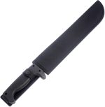 Snake Eye ' Monster' Machete ' W/ Heavy Duty Construction, Ergonomic Non-Slip Handle and Belt Sheath for Gardening, Bush-craft-Hunting and Outdoors - YML12-BK - Image 6