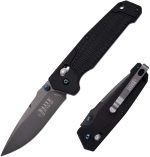 Elite Tactical Black G-10 Folding Knife - ET-1016D - Image 4