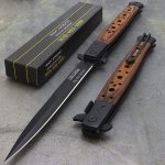 TAC-FORCE Huge Classic Big Boy Stiletto Pocket Knife 12.5" Overall - TF-547WD