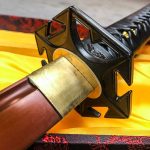 Ten Ryu HAND FORGED RED SAMURAI SWORD 41" OVERALL - MAZ-201 - Image 2
