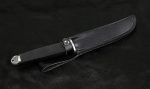 S-TEC 12 1/4? Tactical Tanto Fixed Blade w/ Rubber Handle - Image 2