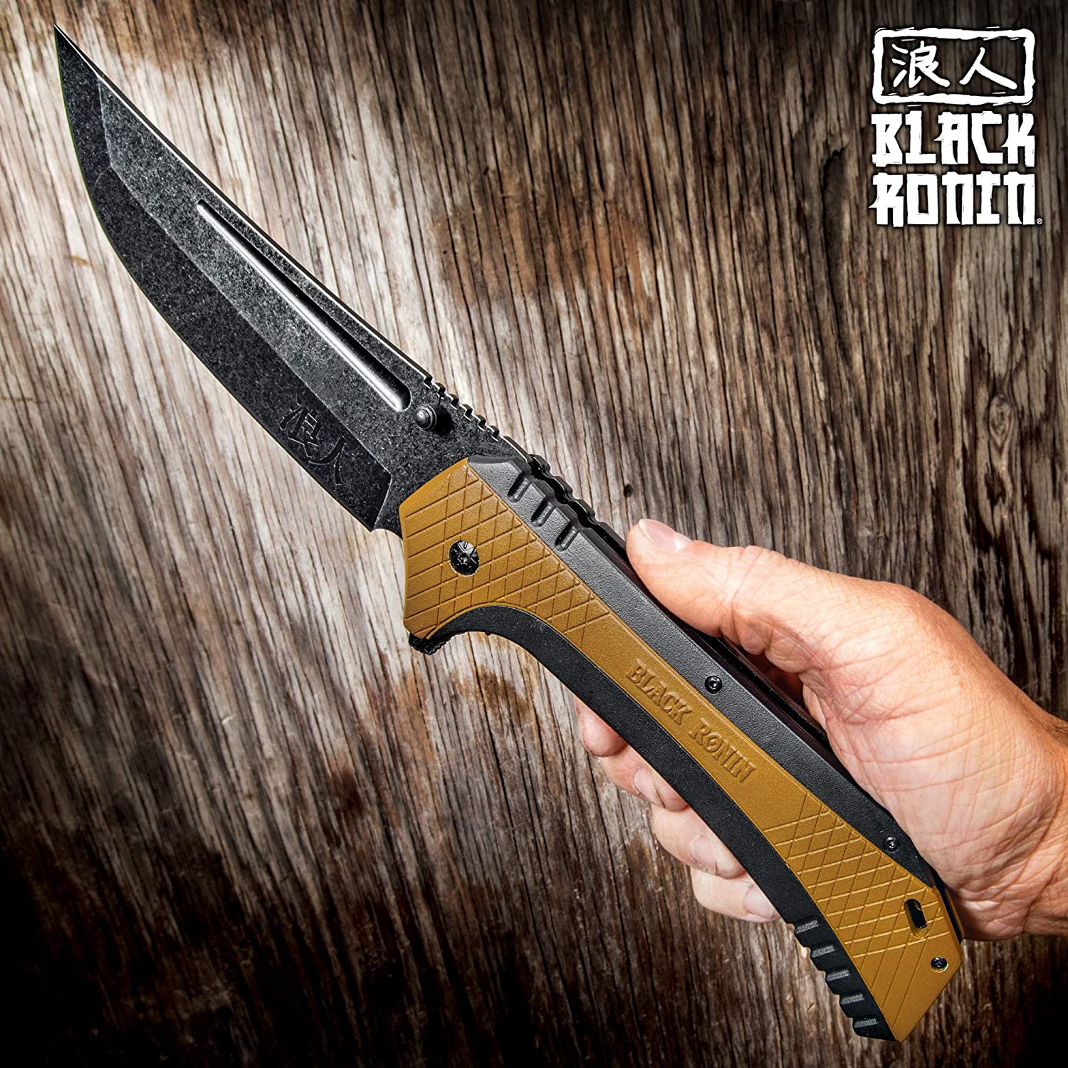 Black Ronin Maximus Assisted Opening Pocket Knife - UC3355