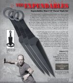 Expendables 2 Kunai 3 Piece Thrower Set - Official Product - UC2772 - Image 2