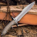 UNITED CUTLERY Rambo Last Blood Knife And Sheath - Authorized By Stallone, 7cr17 Stainless Steel Blade, Micarta Handle - Official Item! - UC3461 - Image 5