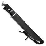 HONSHU SUB-HILT TANTO - 7CR13 STAINLESS STEEL BLADE, TPR HANDLE - 17 1/4" OVERALL - Image 3