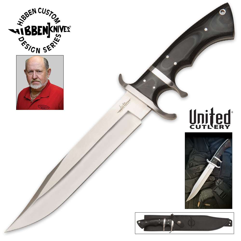 Gil Hibben Tactical Knife & Sheath – GH5025