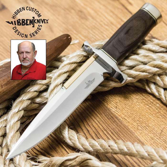 Gil Hibben Old West Fixed Blade Boot Knife With Sheath- GH5047