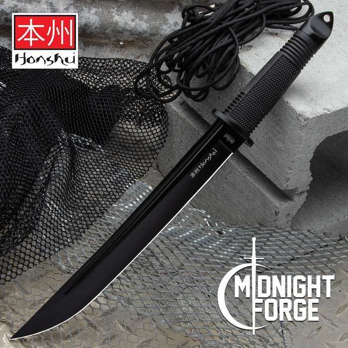 A17-UC2629B Midnight Forge Honshu Tanto Knife - UC2629B - Image 1