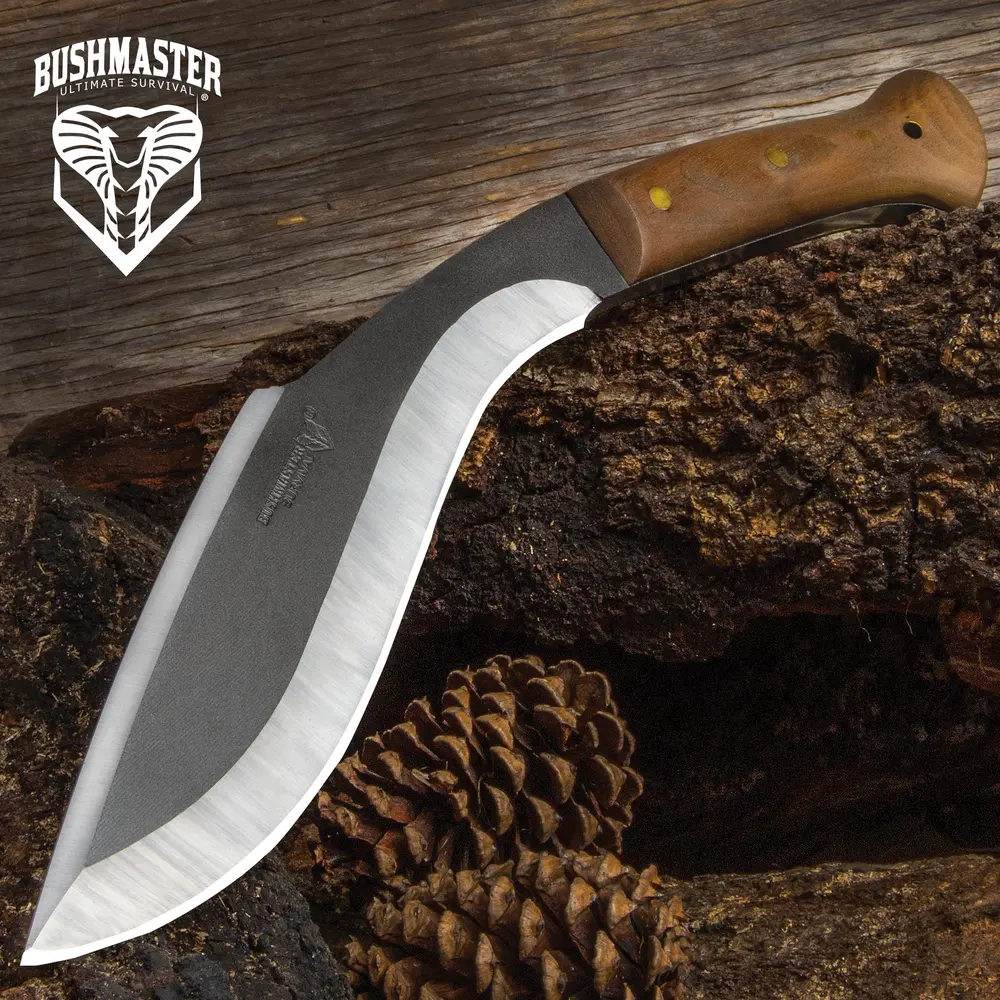 A17-UC3496 United Cutlery Bushmaster Backcountry Kukri Knife And Sheath - UC3496 - Image 1