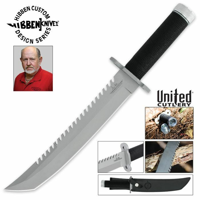 Gil Hibben Sawback Survival Tanto Knife - GH5040
