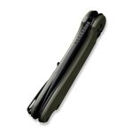CIVIVI Button Lock Elementum II Knife OD Green G10 Handle (2.96" Black Stonewashed Nitro-V Blade) C18062P-3 - - Image 10