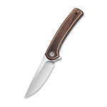 Civivi Mini Asticus Flipper Knife Black Hand Rubbed Copper Handle (3.25" Satin Finished 10Cr15CoMoV) C19026B-1 - Image 4