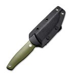 CIVIVI Tamashii Fixed Blade Knife OD Green G10 handle (4.07" Satin Finished D2) C19046-2 - Image 6