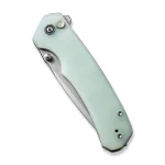 CIVIVI Button Lock Brazen Flipper & Thumb Stud Knife G10 Handle (3.46" 14C28N Blade) C19059C-3 - Image 4