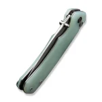 CIVIVI Button Lock Brazen Flipper & Thumb Stud Knife G10 Handle (3.46" 14C28N Blade) C19059C-3 - Image 9