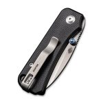 Civivi Baby Banter Thumb Stud Knife Black G10 Handle (2.34" Gray Stonewashed Nitro-V) C 19068S-1 - Image 8