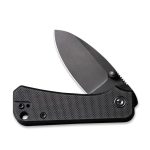 Civivi Baby Banter Thumb Stud Knife Black G10 Handle (2.34" Black Stonewashed Nitro-V) C 19068S-2 - Image 6