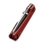 CIVIVI Baby Banter Thumb Stud Knife - Burgundy G10 Handle (2.34" Gray Stonewashed Nitro-V) C 19068S-6 - Image 9