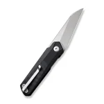 CIVIVI Ki-V Plus Front Flipper Knife Black G10 Handle (2.52" Silver Bead Blasted Nitro-V Blade) C20005B-1 - Image 2