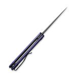 CIVIVI Bo Flipper Knife - Purple G10 Handle (2.92" Black Stonewashed Nitro-V) C 20009B-5 - Image 8