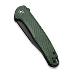 CIVIVI Mini Sandbar Flipper Knife Micarta Handle (2.95" Nitro-V Blade) - Image 5