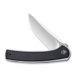 Civivi Asticus Flipper Knife - Black G10 Handle (3.80'' Satin D2) C2002D - Image 5