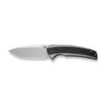 CIVIVI Teraxe Flipper Knife Gray Steel Handle With Black G10 Inlay (3.48" Silver Silver Bead Blasted Nitro-V Blade) C20036-3 - Image 8