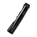 CIVIVI Folding Pocket Knife, Button Lock Flipper Cogent Knife 14C28N Blade Black Micarta Handle for Outdoor EDC Camping C20038D-7 - Image 5