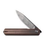 Civivi Exarch Front Flipper Knife - Black Hand Rubbed Copper Handle (3.22'' Black Hand Rubbed Damascus) C 2003DS-2 - Image 6