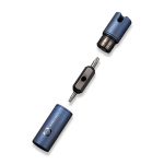 CIVIVI Key Bit Container - Blue Titanium (Steel Torx Screwdriver Tool Set (T6+T8) With 1 PC Steel Key Ring) - Every Day carry - Ostap Hel Design - C 20048-3 - Image 3