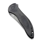 CIVIVI Synergy3 Flipper Knife G10 With Carbon Fiber Handle (3.24" Damascus Blade) C20075B-DS1 - Image 5