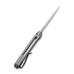 Civivi Odium Flipper Knife - Gray G10 Handle (2.65" Stonewashed D2) C 2010A - Image 4
